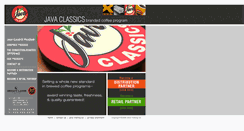 Desktop Screenshot of javaclassicscoffee.com